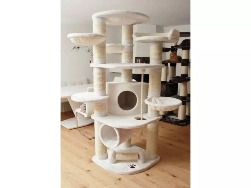 PetHomes Havanna 198 cm, Weiss 5 PetHomes Havanna 198 cm, Weiss – Bild 3