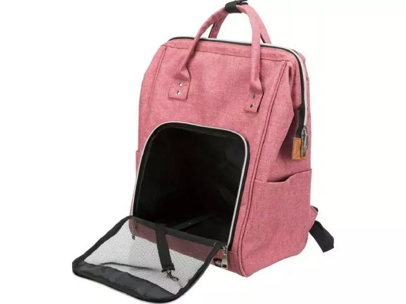Trixie Tiertransport-Rucksack Ava, Rot 5 Trixie Tiertransport-Rucksack Ava, Rot – Bild 3