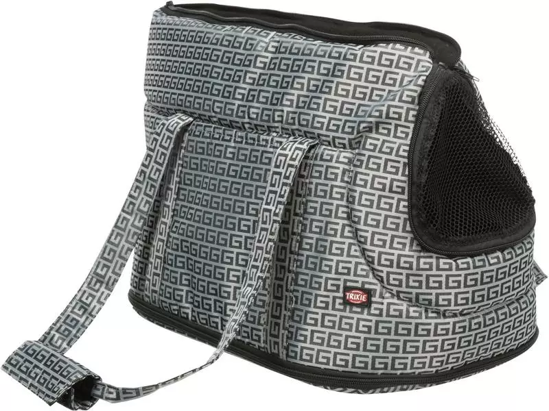 Trixie Tiertransport-Tasche Riva Silber 3 Trixie Tiertransport-Tasche Riva Silber