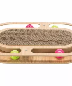 Trixie Kratzpappe mit Holzrahmen & Katzenminze