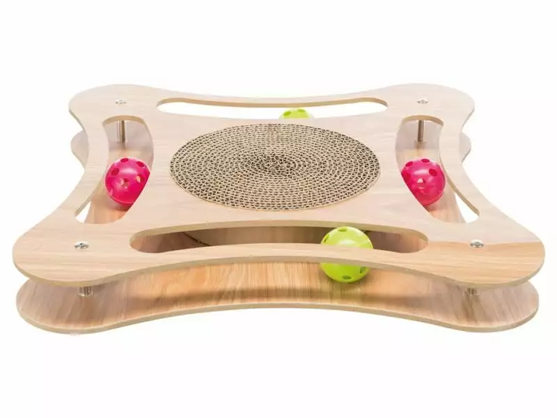 Trixie Kratzpappe mit Holzrahmen 3 Trixie Kratzpappe mit Holzrahmen