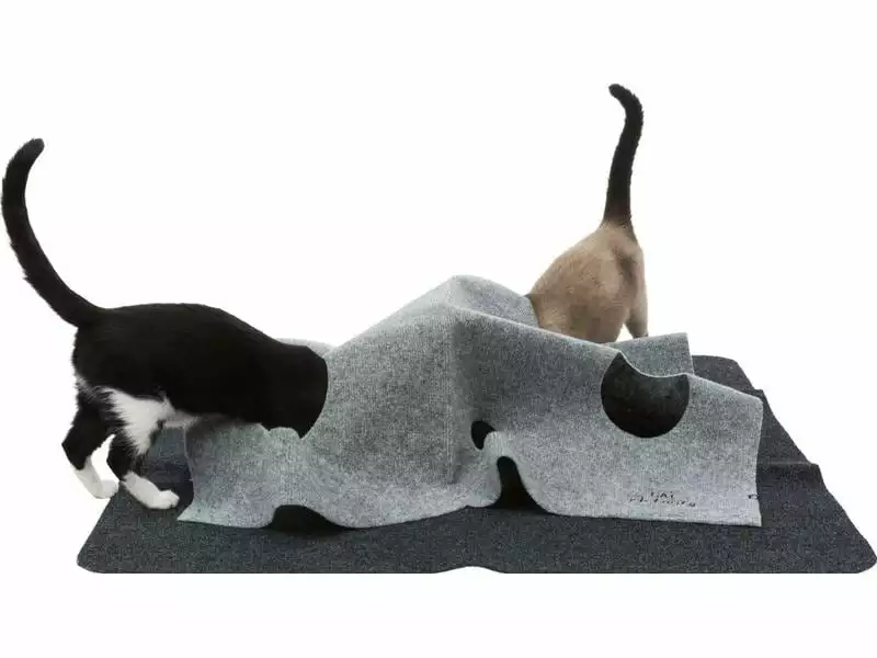 Trixie Katzen-Spielzeug Adventure Carpet 99 x 99 cm 5 Trixie Katzen-Spielzeug Adventure Carpet 99 x 99 cm – Bild 3