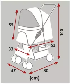 Trixie Buggy Friends on Tour 47 x 100 x 80 cm 11 Trixie Buggy Friends on Tour 47 x 100 x 80 cm -Katzenwelt Verkaufsgeschäft 186877226 xxl