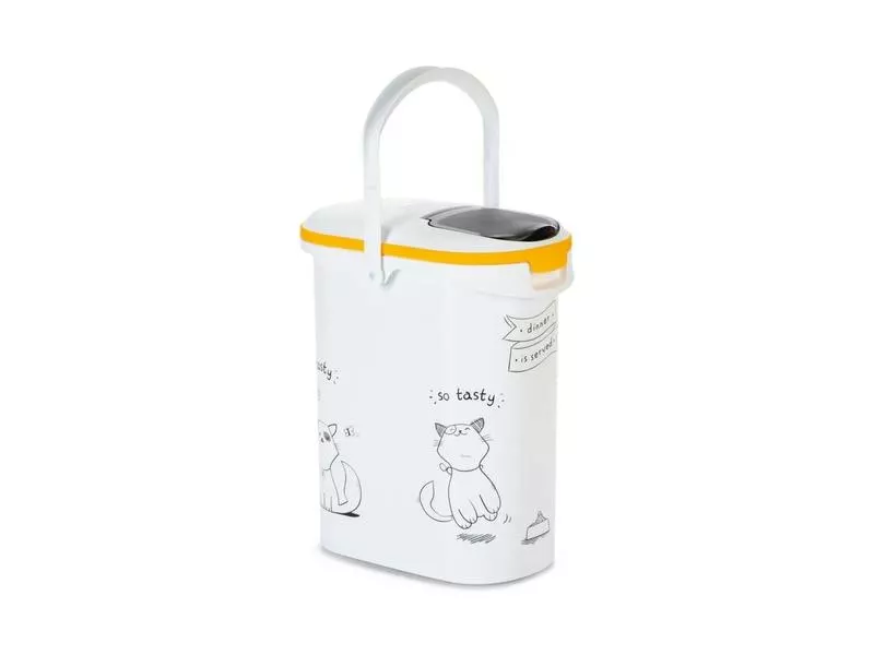 Curver Futtercontainer Katze Dinner is served 10 l mit Griff 3 Curver Futtercontainer Katze Dinner is served 10 l mit Griff