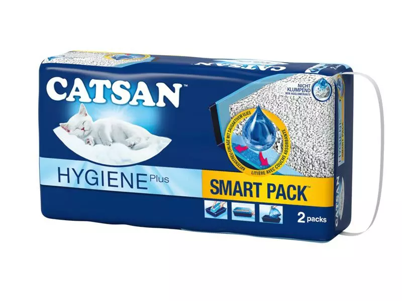 Catsan Katzenstreu Hygiene Plus 3er Kit 2 x 4 l 4 Catsan Katzenstreu Hygiene Plus 3er Kit 2 x 4 l – Bild 2