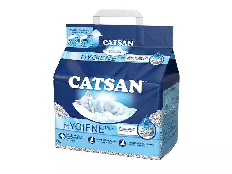 Catsan Katzenstreu Hygiene Plus 10 l 3 Catsan Katzenstreu Hygiene Plus 10 l