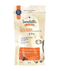 Sanabelle Katzen-Snack Seelachs & Feige 55 g