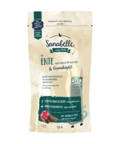 Sanabelle Katzen-Snack Ente & Granatapfel 55 g