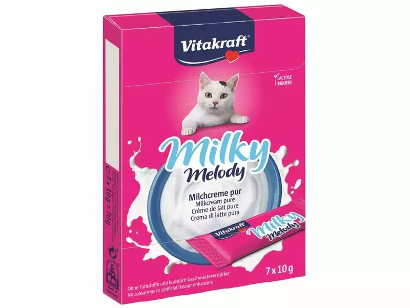 Vitakraft Katzen-Snack Milky Melody Pur 3 Vitakraft Katzen-Snack Milky Melody Pur