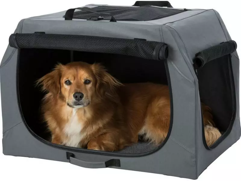Trixie Transportbox Soft Kennel Easy, S-M 7 Trixie Transportbox Soft Kennel Easy, S-M – Bild 5