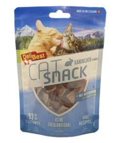 DeliBest Katzen-Snack Kaninchen, 45 g