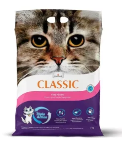 Intersand Katzenstreu Classic mit Babypuderduft 14 kg