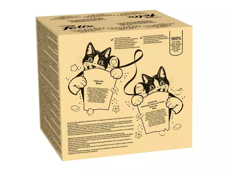 Felix Megapack Party Mix Seaside und Original, 16 x 60 g 3 Felix Megapack Party Mix Seaside und Original, 16 x 60 g