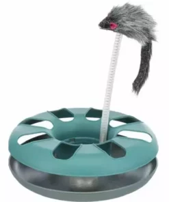Trixie Katzen-Spielzeug Crazy Circle Plüschmaus