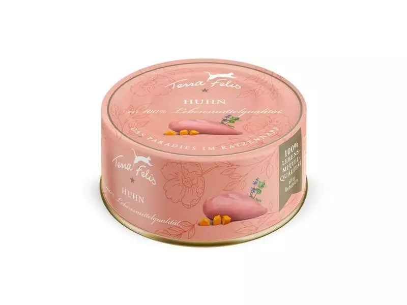 Terra Faelis Nassfutter Adult getreidefrei mit Huhn, 80 g 3 Terra Faelis Nassfutter Adult getreidefrei mit Huhn, 80 g