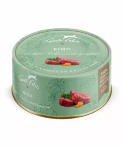Terra Faelis Nassfutter Adult getreidefrei mit Rind, 80 g