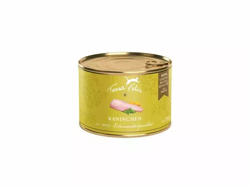 Terra Faelis Nassfutter Adult getreidefrei mit Kaninchen, 200 g 3 Terra Faelis Nassfutter Adult getreidefrei mit Kaninchen, 200 g
