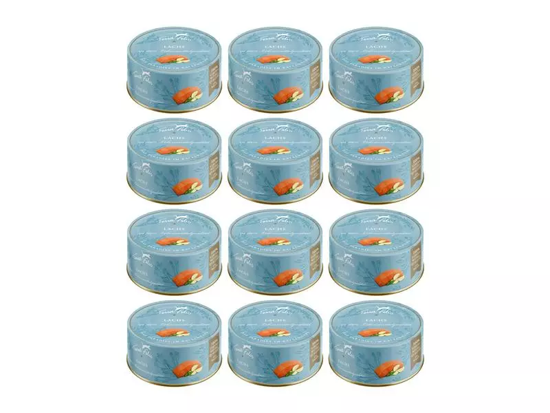 Terra Faelis Nassfutter Adult getreidefrei mit Lachs, 12 x 80 g 3 Terra Faelis Nassfutter Adult getreidefrei mit Lachs, 12 x 80 g