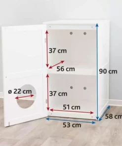 Trixie Katzenhaus für Katzentoilette XL 9 Trixie Katzenhaus für Katzentoilette XL -Katzenwelt Verkaufsgeschäft 210835592 xxl