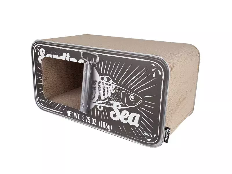 District 70 Kratzmöbel Sardine, Schwarz 4 District 70 Kratzmöbel Sardine, Schwarz – Bild 2