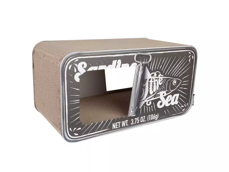 District 70 Kratzmöbel Sardine, Schwarz 5 District 70 Kratzmöbel Sardine, Schwarz – Bild 3