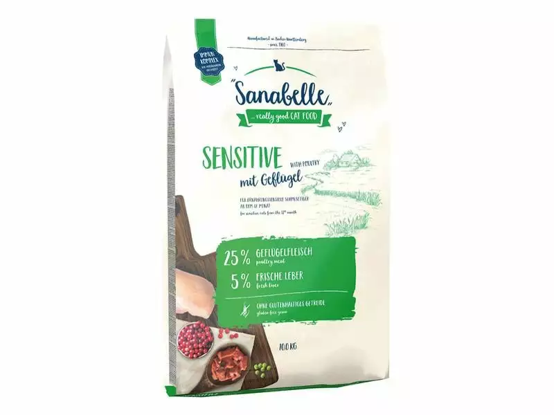 Sanabelle Trockenfutter Sensitive Geflügel, 10 kg 3 Sanabelle Trockenfutter Sensitive Geflügel, 10 kg