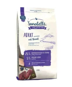 Sanabelle Trockenfutter Adult Strauss, 2 kg