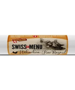 DeliBest Nassfutter Swiss Menu FineRagout Hähnchen, 120 g