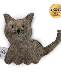 Catlabs Katzen-Spielzeug Kuschelige Katze mit Katzenminze