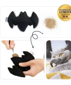 Catlabs Katzen-Spielzeug Flauschige Fledermaus mit Baldrianwurzel 17 Catlabs Katzen-Spielzeug Flauschige Fledermaus mit Baldrianwurzel -Katzenwelt Verkaufsgeschäft 211938455 xxl