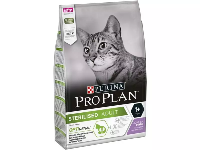 Purina Pro Plan Trockenfutter Sterilised Truthahn, 3 kg 3 Purina Pro Plan Trockenfutter Sterilised Truthahn, 3 kg