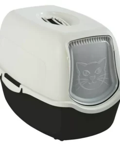 Rotho Katzentoilette Bailey Eco, Sand – Schwarz