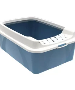 Rotho Katzentoilette Bonnie M Eco Blau – Sand