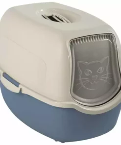 Rotho Katzentoilette Bailey Eco, Sand – Blau