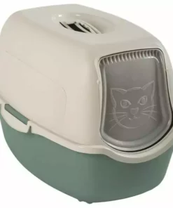 Rotho Katzentoilette Bailey Eco, Sand – Grün