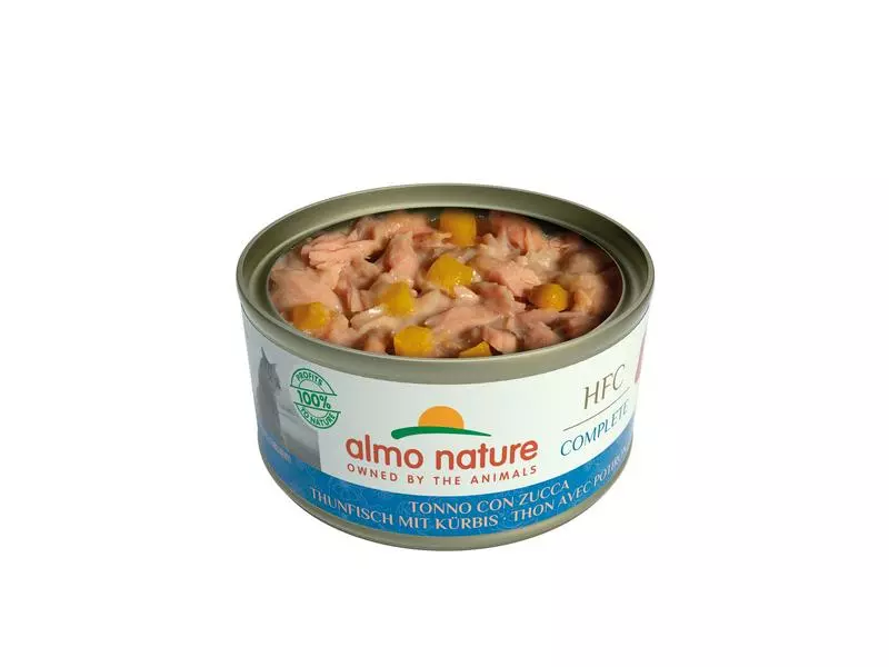 Almo Nature Nassfutter HFC Complete Thunfisch mit Kürbis, 24 x 70 g 5 Almo Nature Nassfutter HFC Complete Thunfisch mit Kürbis, 24 x 70 g – Bild 3