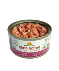 Almo Nature Nassfutter HFC Natural Italy Schinken mit Truthahn, 24x70 g -Katzenwelt Verkaufsgeschäft 212454160 xxl