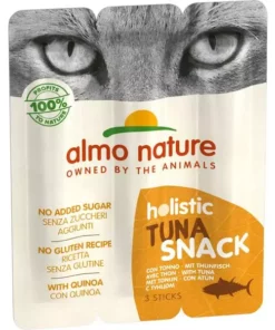 Almo Nature Katzen-Snack Holistic mit Thunfisch, 15 g
