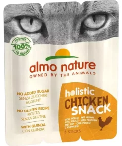 Almo Nature Katzen-Snack Holistic mit Huhn, 15 g