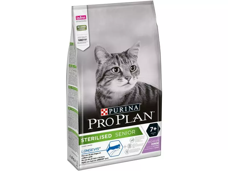 Purina Pro Plan Trockenfutter Sterilised 7+ Truthahn, 1.5 kg 3 Purina Pro Plan Trockenfutter Sterilised 7+ Truthahn, 1.5 kg