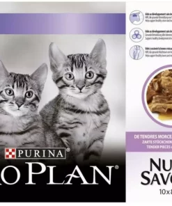 Purina Pro Plan Nassfutter Junior Truthahn, 10 x 85 g