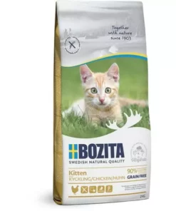 Bozita Trockenfutter Kitten Grain free Chicken, 2 kg
