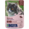 Bozita Nassfutter Pouch Häppchen in Gelée Elch, 85 g 2 Bozita Nassfutter Pouch Häppchen in Gelée Elch, 85 g -Katzenwelt Verkaufsgeschäft 213330593 xxl