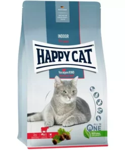 Happy Cat Trockenfutter Supreme Indoor Voralpen-Rind, 1.3 kg