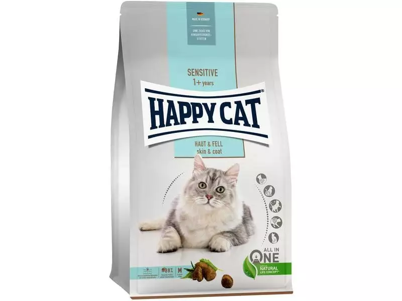 Happy Cat Trockenfutter Supreme Sensitive Haut & Fell, 4 kg 3 Happy Cat Trockenfutter Supreme Sensitive Haut & Fell, 4 kg