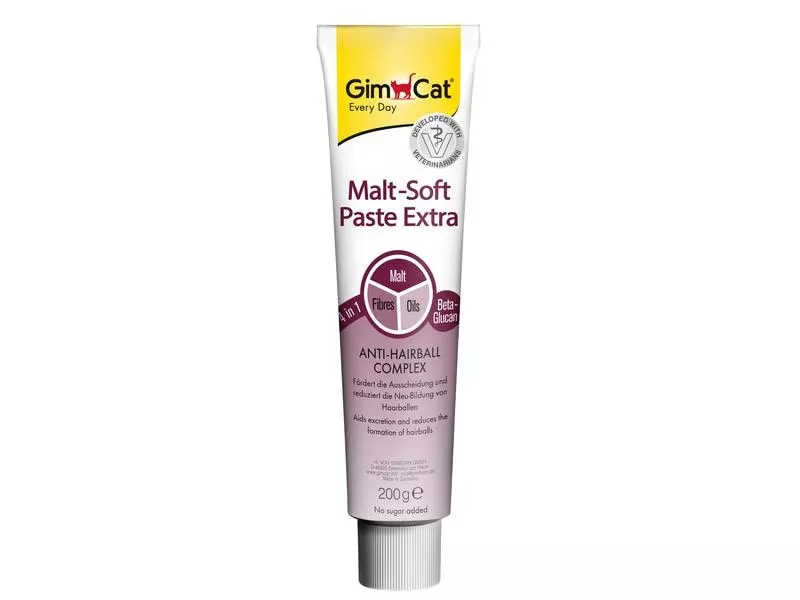 Gimpet Katzen-Nahrungsergänzung GimCat Malt-Soft Paste Extra, 200 g 3 Gimpet Katzen-Nahrungsergänzung GimCat Malt-Soft Paste Extra, 200 g