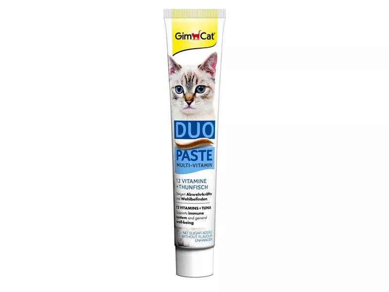 Gimpet Nahrungsergänzung GimCat Multi-Vitamin Duo-Paste, 50 g 3 Gimpet Nahrungsergänzung GimCat Multi-Vitamin Duo-Paste, 50 g