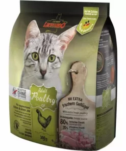 Leonardo Cat Food Trockenfutter Adult Geflügel, 300 g