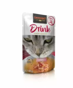 Leonardo Cat Food Katzen-Snack Drink Rind, 40 g