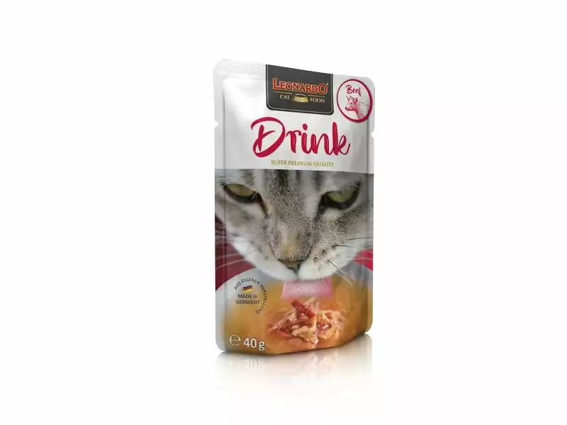 Leonardo Cat Food Katzen-Snack Drink Rind, 40 g 3 Leonardo Cat Food Katzen-Snack Drink Rind, 40 g